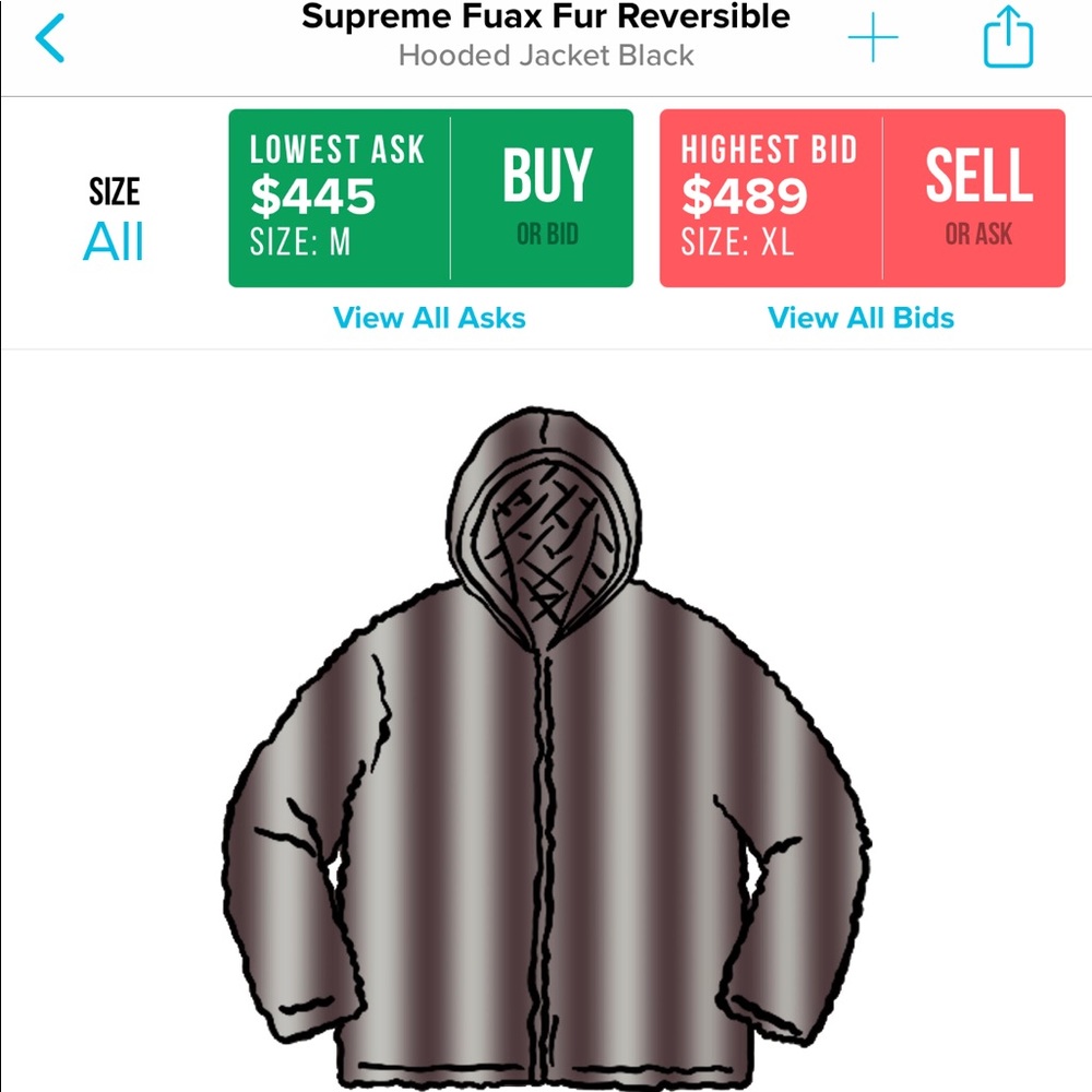 Supreme far Fuax (size: medium)